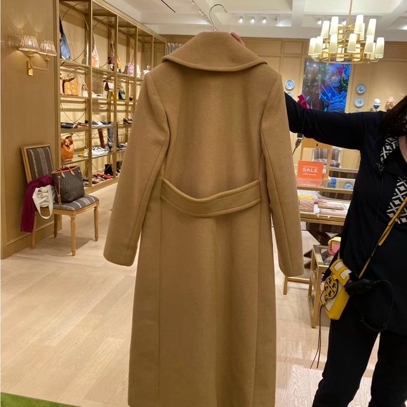 Tory Burch Wool Cashmere Coat - Picture 2 of 10